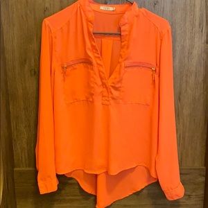 Tobi coral blouse